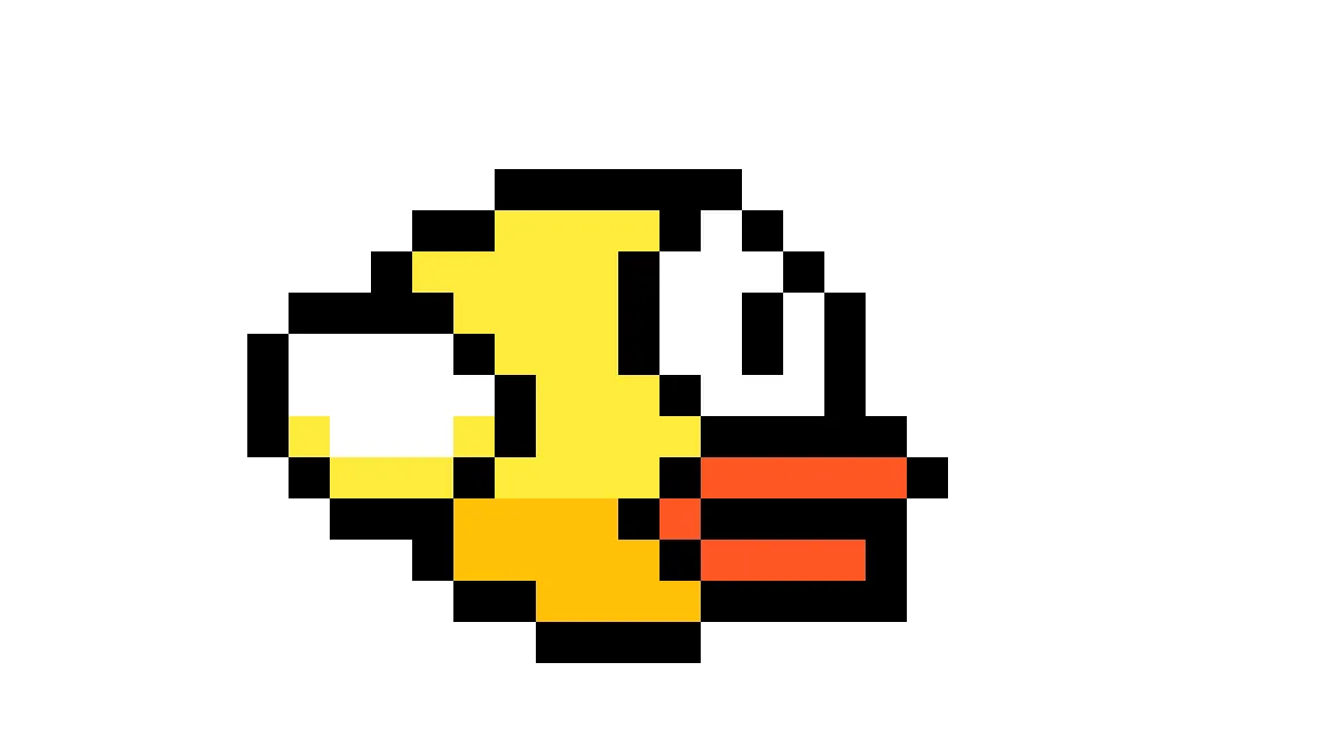 Ilustracyjna okładka gry Flappy Bird